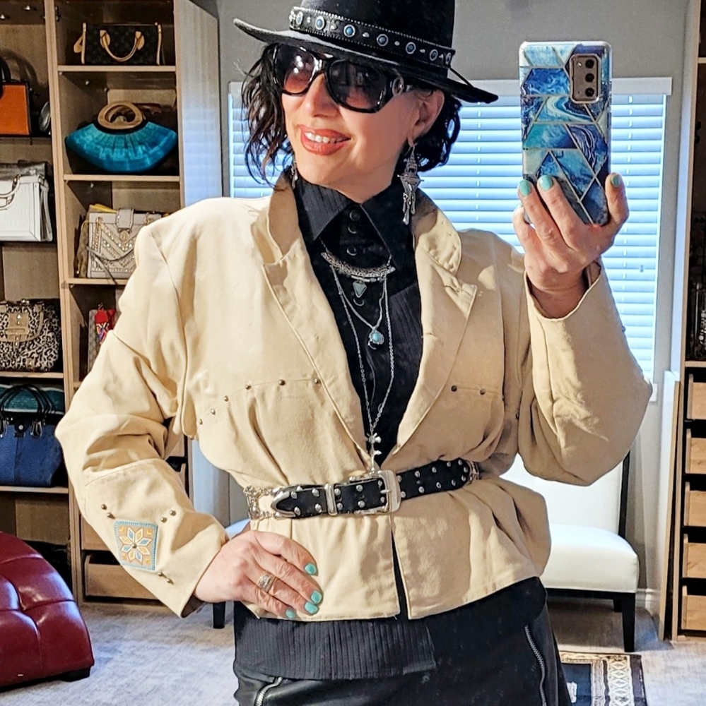 Gorgeous made in πΊπΈ Slim Western jacket - Picture 10 of 17